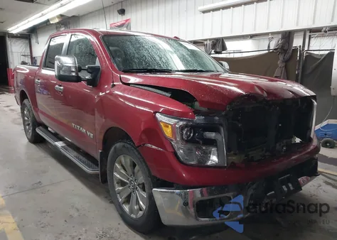 2018 Nissan Titan Sl from USA, damaged, VIN 1N6AA1E56JN535377